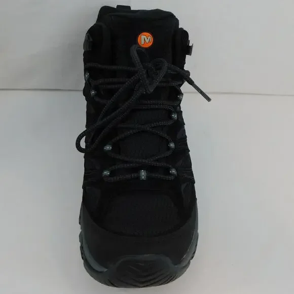 Merrel Moab 3 Mid Black Night Hiking Boots Men's Size 9.5 New Shoe